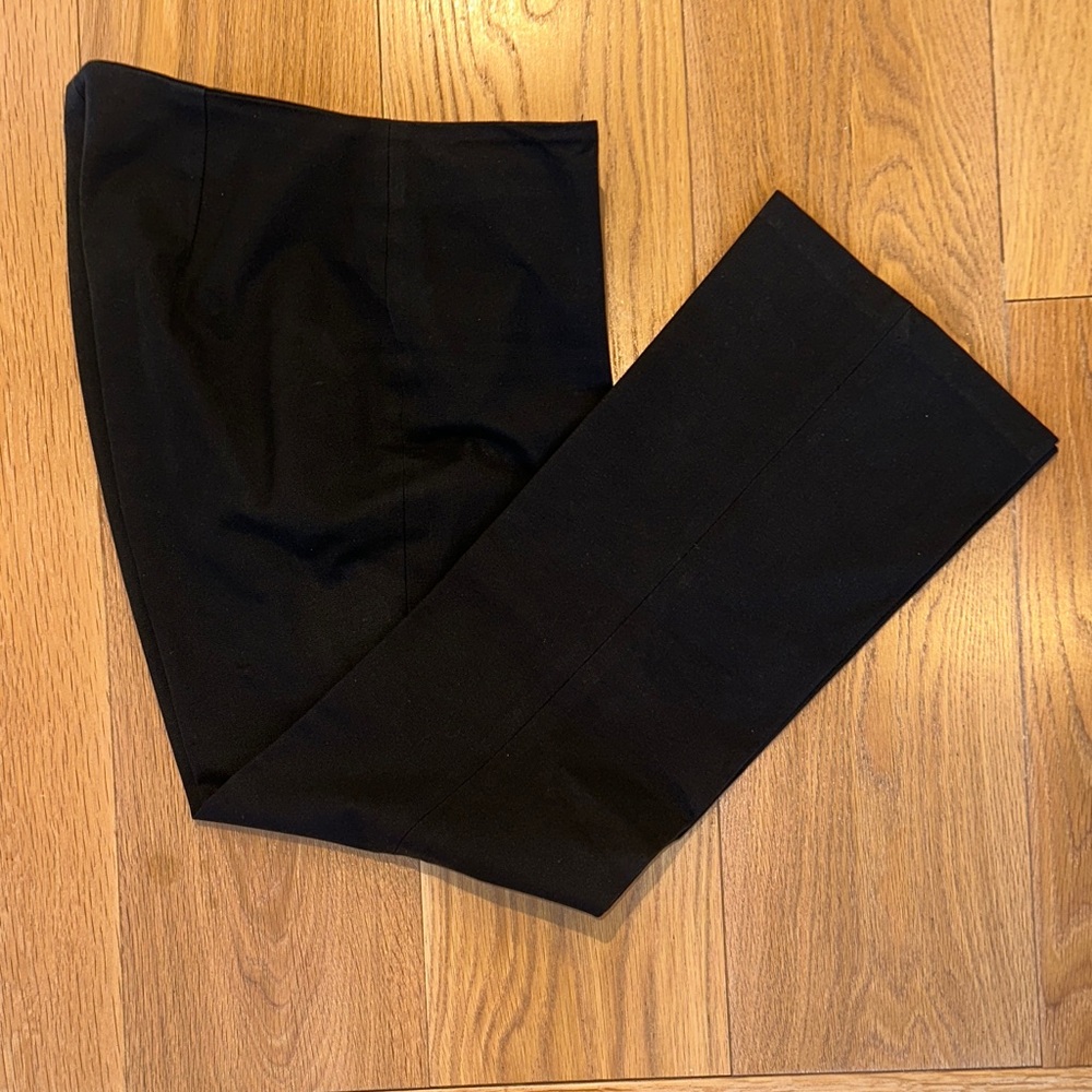 Classic Black Flared Trousers - Picture 3 of 3